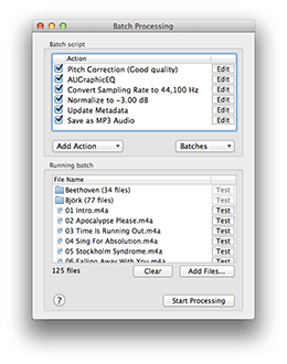 Batch processing